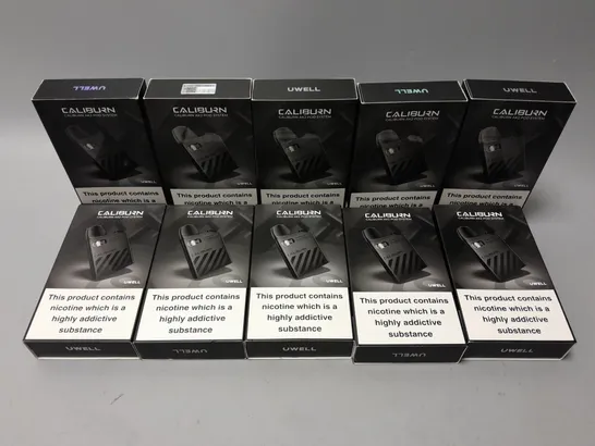 10 BOXED UWELL CALIBURN AK2 POD SYSTEMS