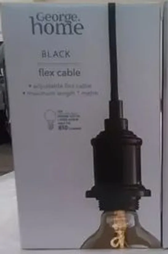 APPROXIMATELY 15 BRAND NEW BOXED HOME FLEX CABLES FOR LIGHTS, COLOURS MAY VARY RRP £10 EACH TOTAL RRP £150