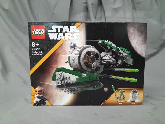 BOXED LEGO STAR WARS 75360 YODA'S JEDI STARFIGHTER