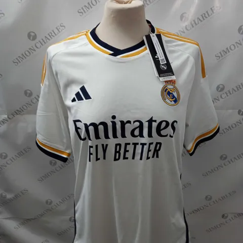 REAL MADRID FC HOME SHIRT SIZE M