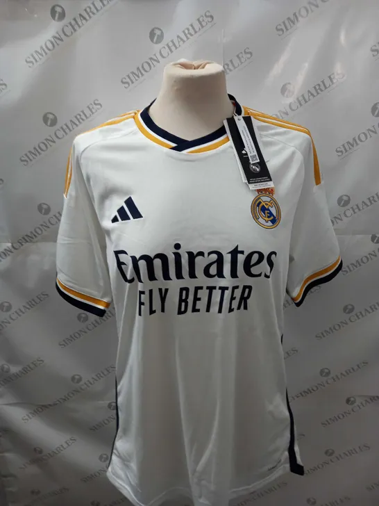 REAL MADRID FC HOME SHIRT SIZE M