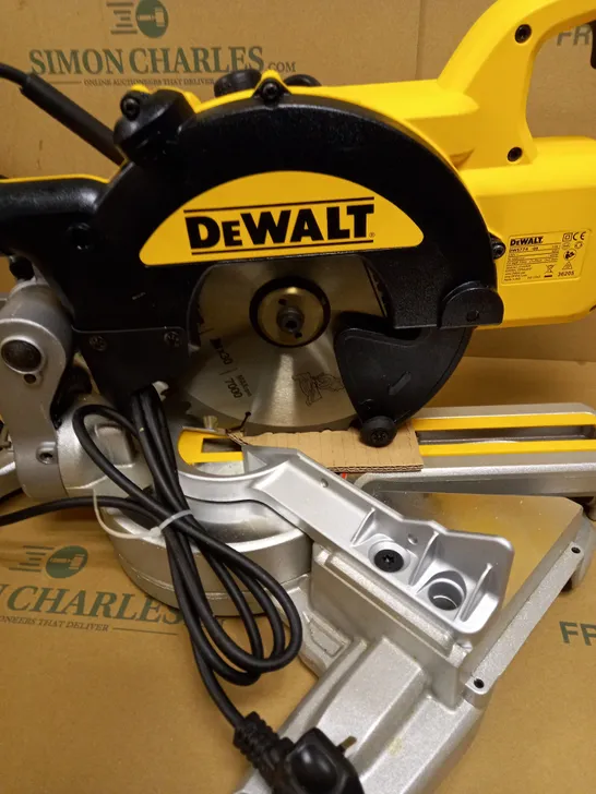 DEWALT DWS774 216MM XPS SLIDE MITRE SAW 