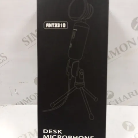 BOXED ANT3310 DESK MICROPHONE WITH TRIPOD STAND