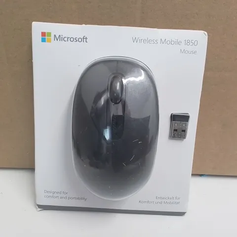 BOXED MICROSOFT WIRELESS MOBILE 1850 MOUSE