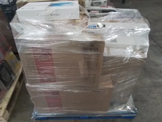 PALLET OF APPROXIMATELY 19 UNPROCESSED RAW RETURN MONITORS TO INCLUDE;