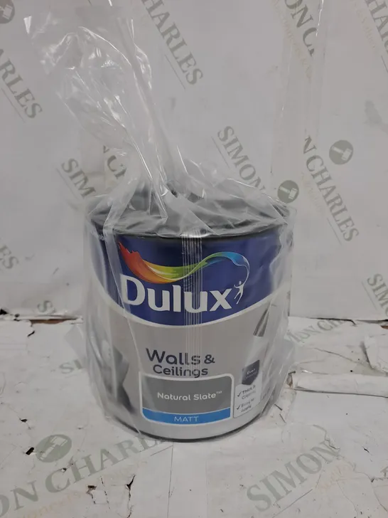 DULUX MATT NATURAL SLATE EMULSION PAINT - 2.5L - COLLECTION ONLY 