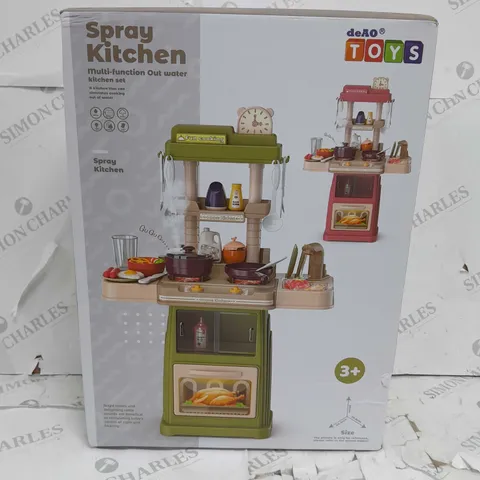 DEAO TOYS SPRAY KITCHEN MULTI-FUNCTION OUT WATER KITCHEN SET