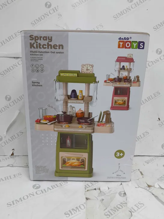 DEAO TOYS SPRAY KITCHEN MULTI-FUNCTION OUT WATER KITCHEN SET