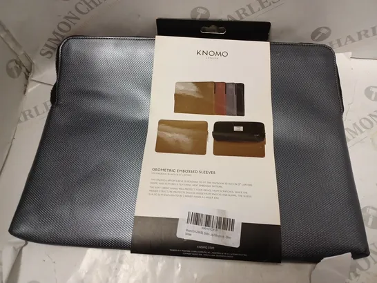 APPROXIMATELY 25 KNOMO LONDON GEOMETRIC EMBOSSED SLEEVES IN COPPER FOR MACBOOK