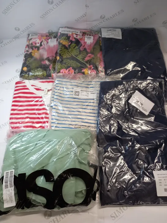 LARGE BOX OF ASSORTED CLOTHING TO INCLUDE H&M,ASOS AND CHELSEA PEERS