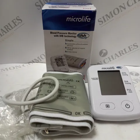 BOXED MICROLIFE BP A2 BLOOD PRESSURE MONITOR 