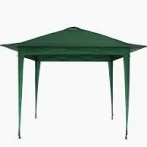 GREEN LOUNGE POP UP FOLDING GAZEBO WITH WHEELED CARRY BAG - COLLECTION ONLY