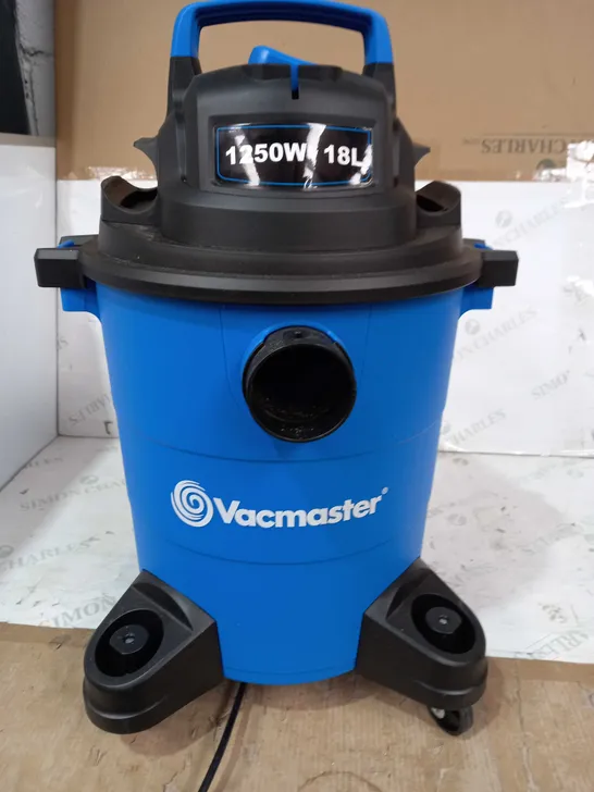 VACMASTER 1250W 18L VACUUM CLEANER