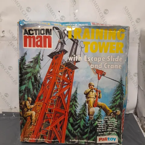 BOXED PALITOY ACTION MAN TRAINING TOWER