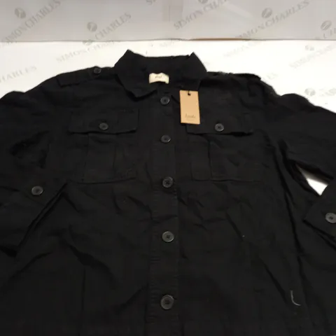 HUSH CALIDIA UTILITY JACKET IN BLACK - 16