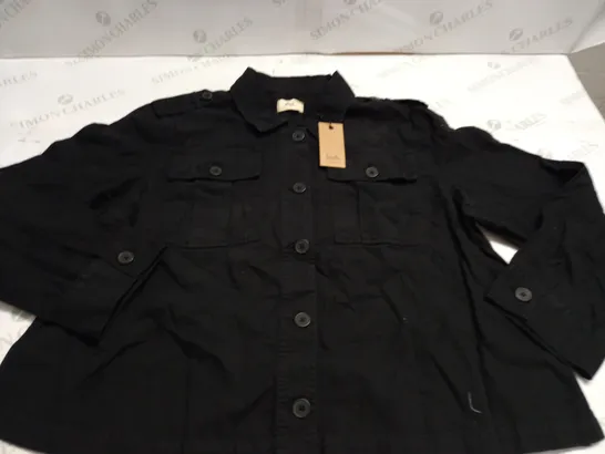 HUSH CALIDIA UTILITY JACKET IN BLACK - 16