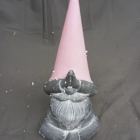 MY GARDEN STORIES SOLAR LED YOGA GNOME - PINK