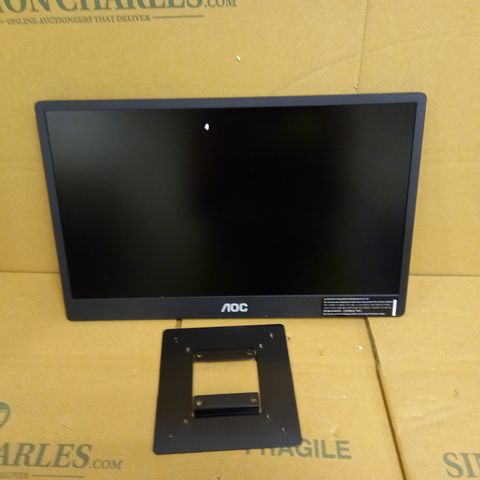 AOC 16T2 16" 10 POINT TOUCH SCREEN PORTABLE MONITOR