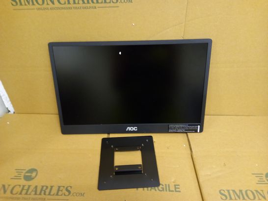 AOC 16T2 16" 10 POINT TOUCH SCREEN PORTABLE MONITOR