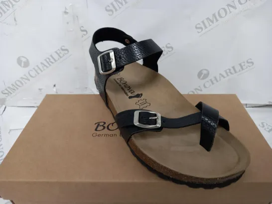 BOXED BONOVA SANDALS IN BLACK COLOUR SIZE 7