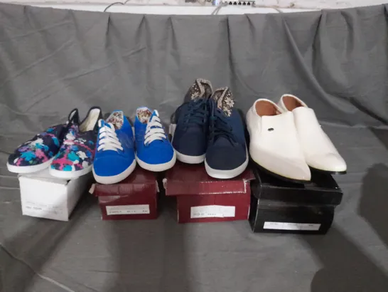 APPROXIMATELY 10 BOXED PAIR OF ASSORTED SHOES IN VARIOUS STYLES AND SIZES 