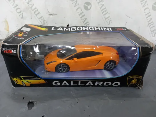 BOXED RADIO FUN LAMBORGHINI GALLARDO RC CAR