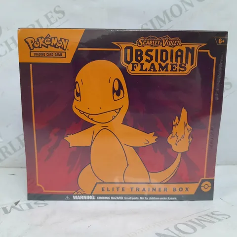 BRAND NEW SEALED POKÉMON TRADING CARD GAME SCARLET & VIOLET OBSIDIAN FLAMES ELITE TRAINER BOX