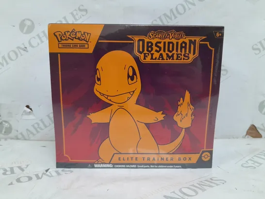 BRAND NEW SEALED POKÉMON TRADING CARD GAME SCARLET & VIOLET OBSIDIAN FLAMES ELITE TRAINER BOX