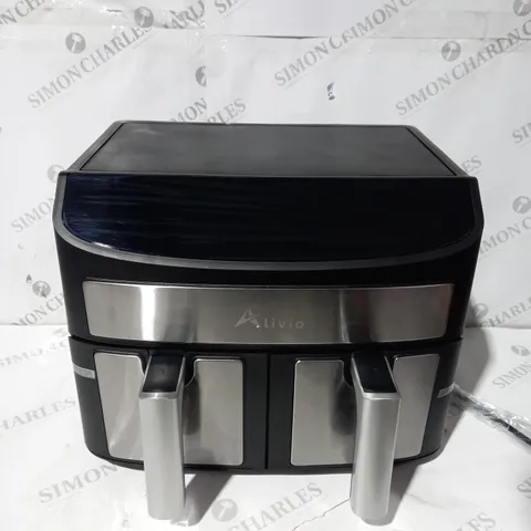 LIVIO AIR FRYER IN BLACK & SILVER