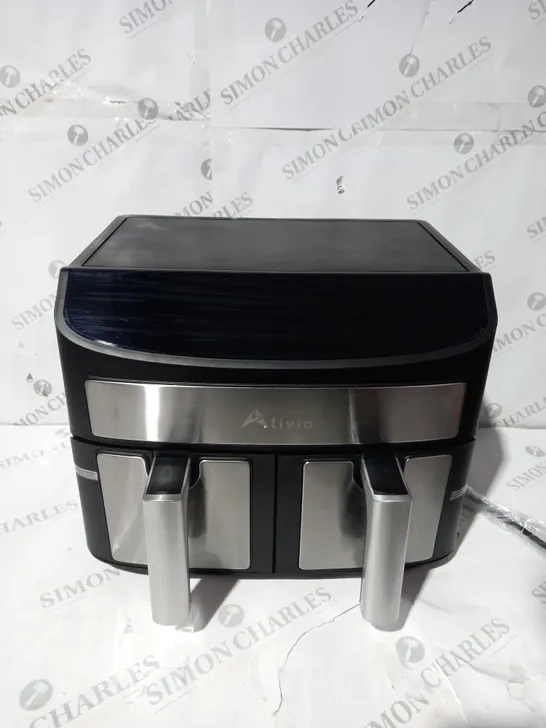 LIVIO AIR FRYER IN BLACK & SILVER