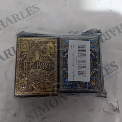 PACK OF 4 HARRY POTTER PLAYING CARDS 