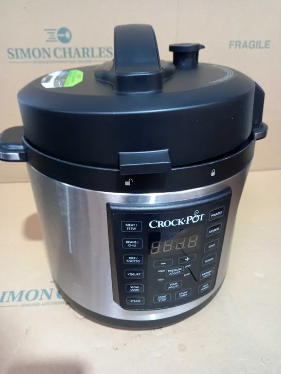 CROCKPOT EXPRESS PRESSURE MULTI COOKER