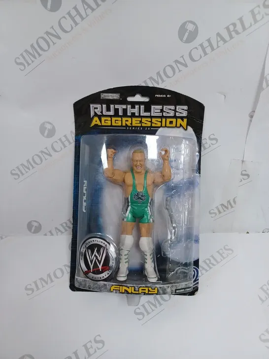 BOXED JAKKS PACIFIC RUTHLESS AGGRESSION SERIES FINLAY