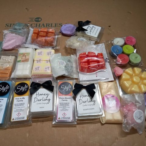LOT OF ASSORTED FRAGRENCED WAX MELTS