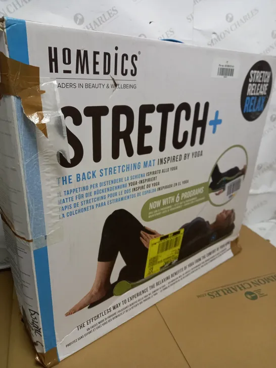 BOXED HOMEDICS STRETCH+ BACK STRETCHING MAT 