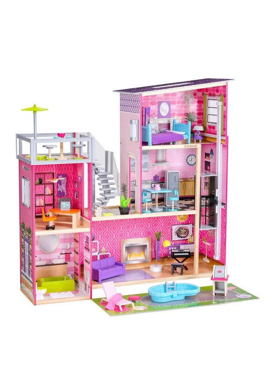 BOXED KIDKRAFT UPTOWN DOLLHOUSE [COLLECTION ONLY] RRP £250