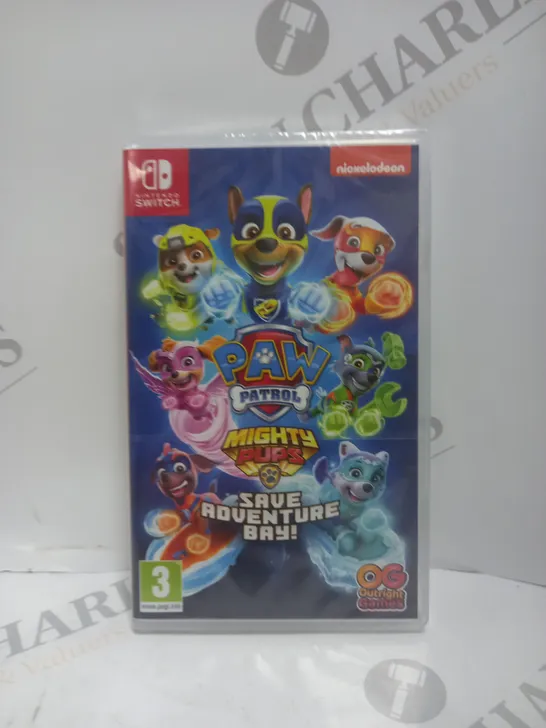 SEALED PAW PATROL MIGHTY PUPS SAVE ADVENTURE BAY FOR NINTENDO SWITCH