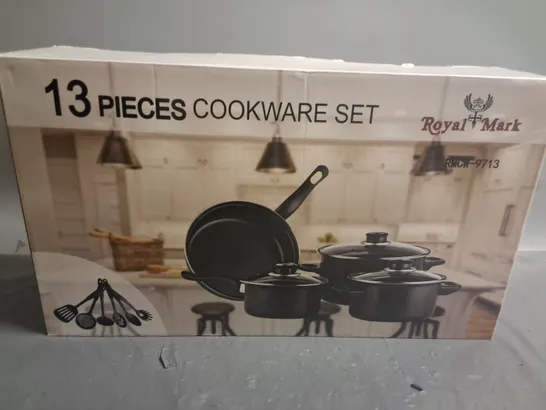 ROYAL MARK 13-PIECE COOKWARE SET