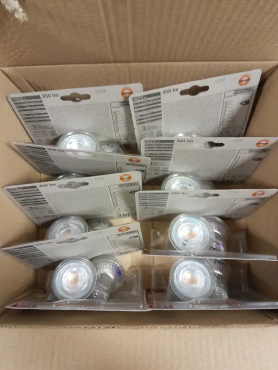 30 X SEALED (2 LIGHTS PER PACK) OSRAM GU10 LED STAR SPOTLIGHTS - WARM WHITE	