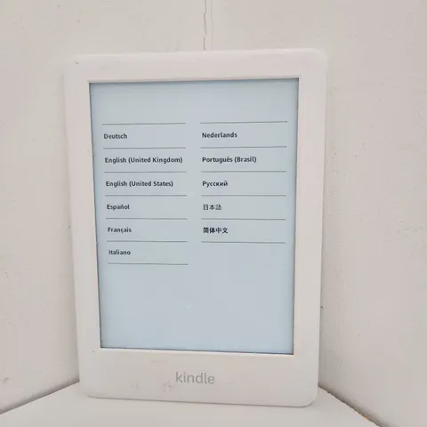 UNBOXED AMAZON KINDLE PAPERWHITE MODEL J9G29R - WHITE