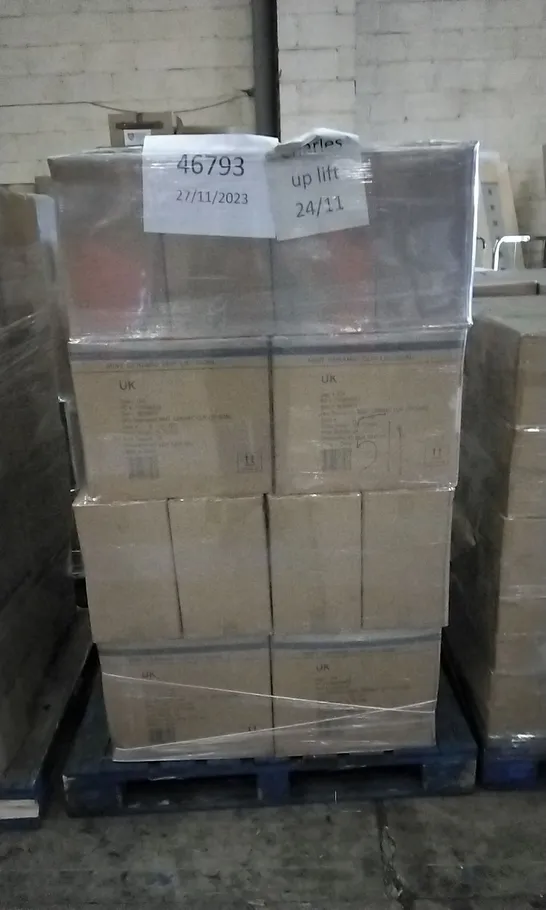 PALLET OF APPROXIMATELY 32 X BOXES OF BRAND NEW GEORGE HOME 500ML MINT CERAMIC CLIP LID JARS - 24 JARS PER BOX 