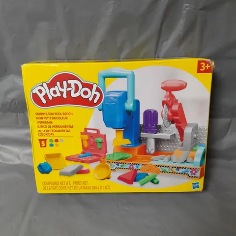 PLAY DOH STAMP AND SAW TOOL BENCH