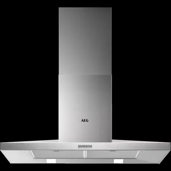 AEG STAINLESS STEEL 90cm SLIDING COOKER HOOD  Model DKB4950M