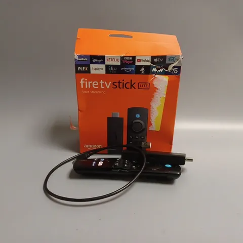 BOXED AMAZON FIRE TV STICK LITE 