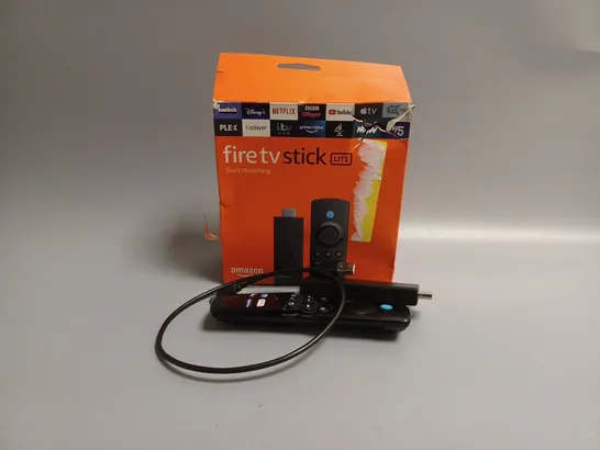 BOXED AMAZON FIRE TV STICK LITE 