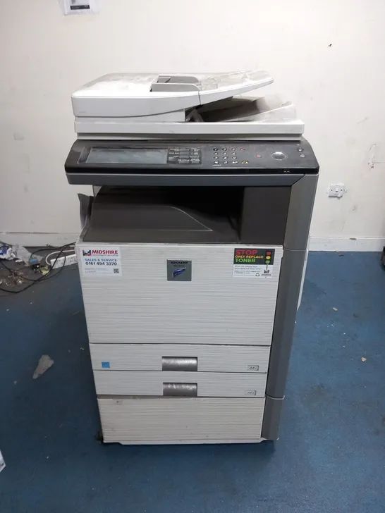 SHARP MX-M453U BLACK AND WHITE PRINTER