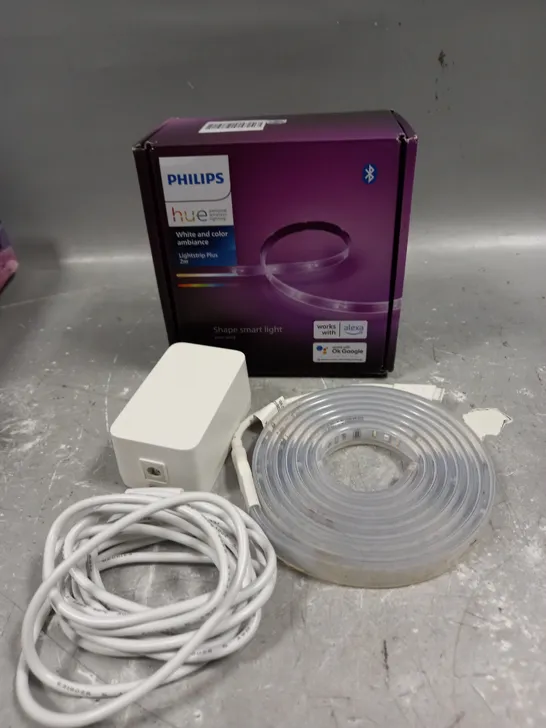 BOXED PHILIPS HUE LIGHTSTRIP PLUS 2M LED STRIP LIGHT 