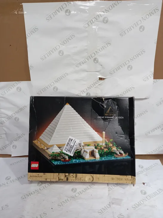 LEGO ARCHITECTURE GREAT PYRAMID OF GIZA (SET 21058) RRP £125