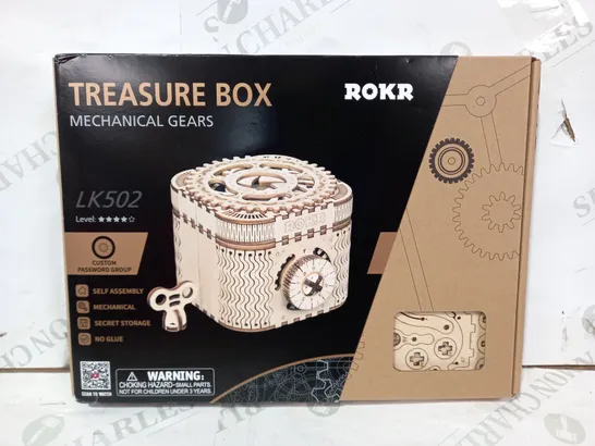 ROKR TREASURE BOX MECHANICAL GEARS LK502