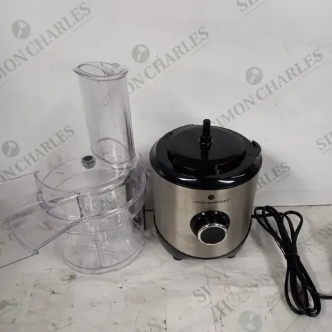 COOK'S ESSENTIALS 400ML COMPACT DOUBLE BLADE FOOD PROCESSOR